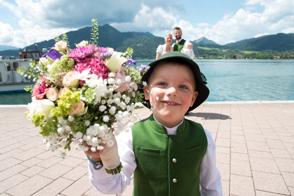 Hochzeitsfoto Tegernsee